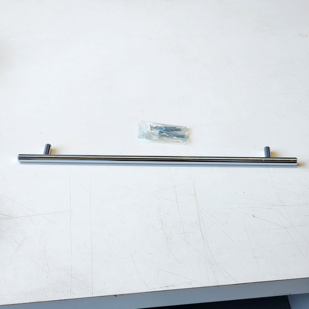 Bar Pulls 12-5/8 in. (320mm) Modern Polished Chrome Bar Cabinet Pull (BP1901426) Bar Pulls 12-5/8 in. (320mm) Modern Polished Chrome Bar Cabinet Pull (BP1901426)